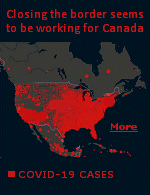 A recent poll shows 81% of Canadians think the Canadian-U.S. border should remain closed.